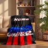 Gorillaz Custom Flannel Blankets Soft Warm Cozy Throws for Home Decor Holiday Gifts