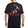 Nike T Shirts Men's Black Crew Neck Moderate IW9287-010