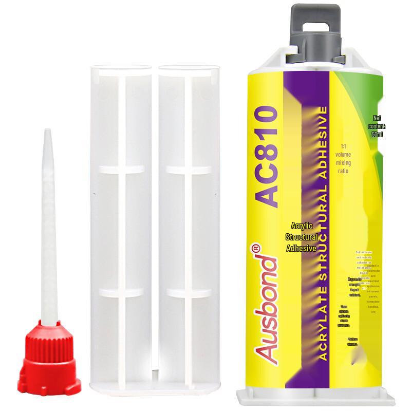 Ausbond AC810 Acrylic Structural AB Adhesive 50ml