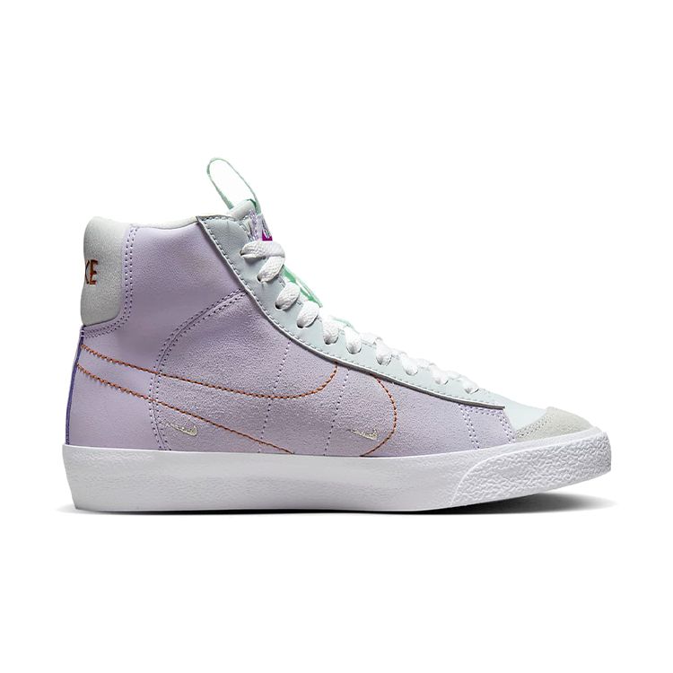Nike Blazer Mid '77 Dance GS Barely Grape Metallic Copper Casual Shoes DQ6084-500