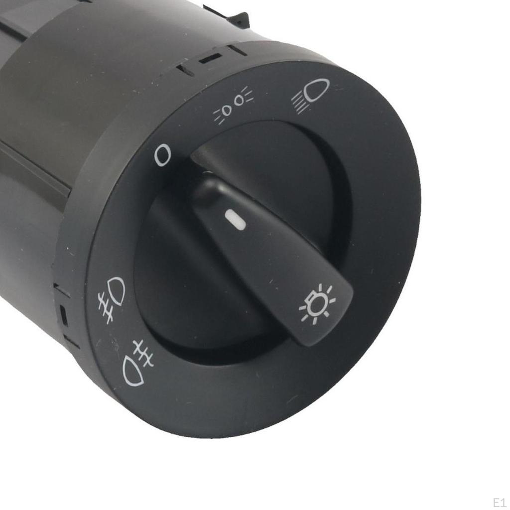 Headlight Fog Light Switch Parts Easy Installation Replaces 1C0941531C 1C0941531C01C Accessory