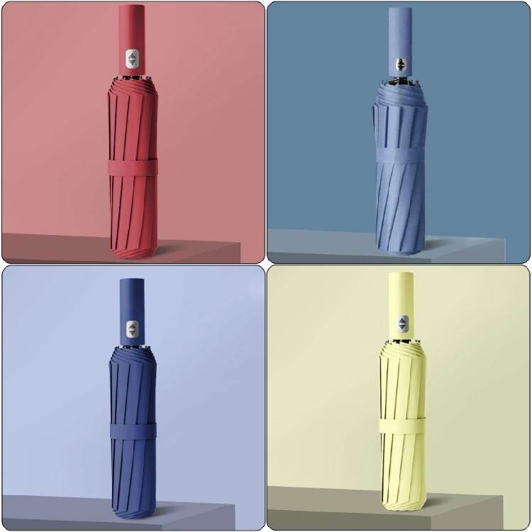 Easy Carry 24 Bone Automatic Umbrellas with Resistant Frame and Blocking Layer for Ages