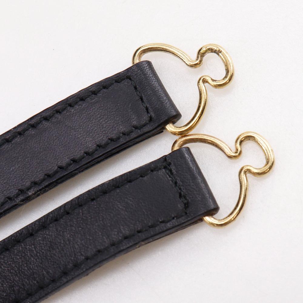 Salvatore Ferragamo Vara ribbon Handbag BA21 4178 2WAYShoulder black Calfskin Women Used