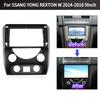 For SSANG YONG REXTON W 2014-2016 9Inch Car Stereo Radio Fascia Central Control Navigation Dash Fitting Kit Panel Frame
