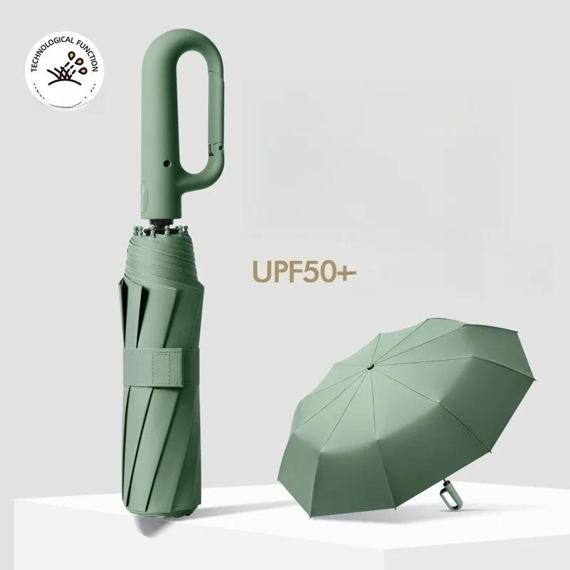 Automatic Sun & Rain Umbrella - Foldable & Portable All-Weather Umbrella
