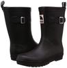 MOZ Women's Long Rain Boots, Black, Size 23.5-24.0 Cm, 2EKMR8418-BL-L