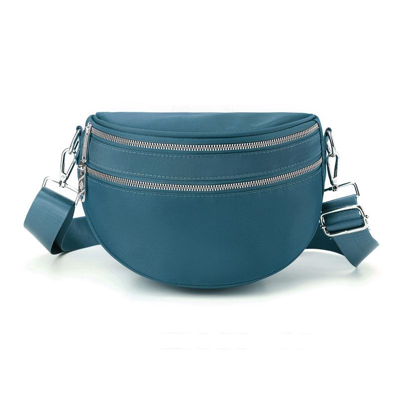 Eine trendige Pendler-Damen-Einzelschultertasche, frische und einfache Umhängetasche, Handy- und Münzfach