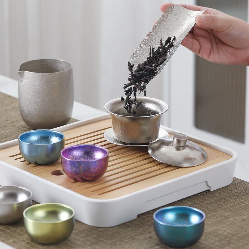 MULTIPOTENT Titanium Portable Gongfu Tea Set