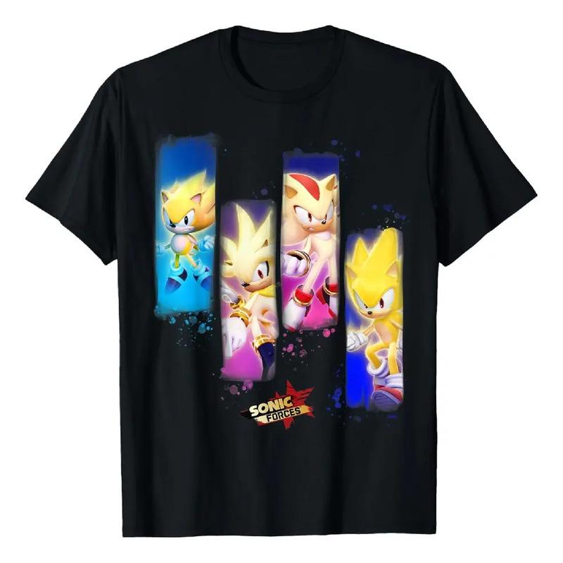 Camiseta Sonic Forces - Super Hedgehogs S