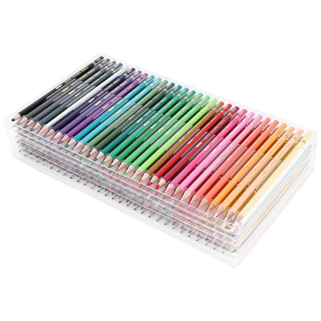 210Pcs Colored Pencils Set WaterSoluble Core 210 Colors Art Drawing Graffiti Tools