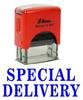 SPECIAL DELIVERY Self Inking Rubber Stamp Custom Shiny Office Stationary