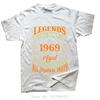 55 Year Old Mens Clothing Vintage 1969 Limited Edition Oversized T-shirt Round Neck Fashion Fitness T Shirt Casual Cotton Tshirt