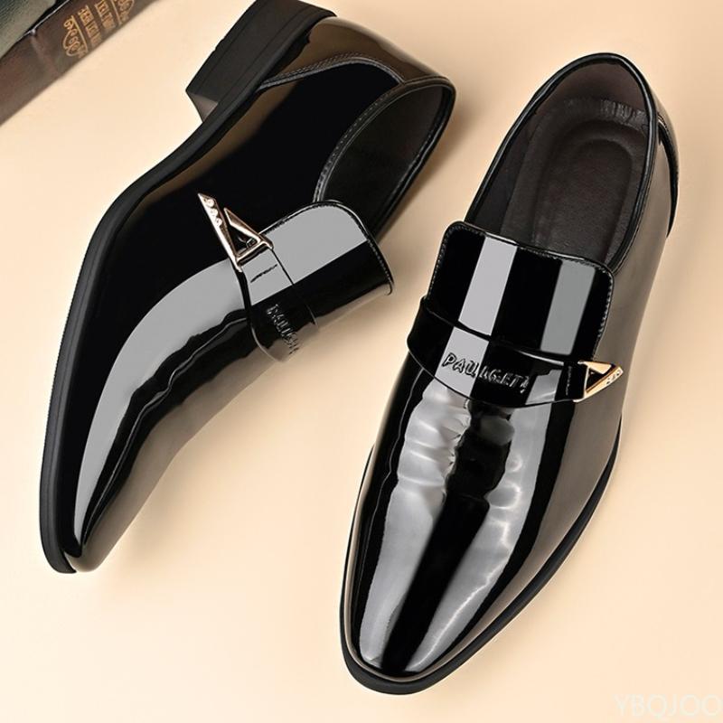2026 Large Size Fashiable Men's Office Formal Shoes Low Cut Daily Comfortable Pointed Multifunctial Men's Wedding Shoes