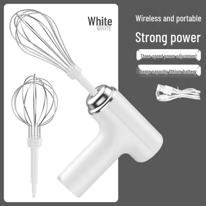 Wutuo Elektrischer Hand-Doppelkopf-Eierschläger