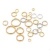 20/50pcs/lot 14K 18K Gold Plated Split Rings Connecting Ring Brass Close Jump Rings Accessories For Jewelry DIY Jewelry Material