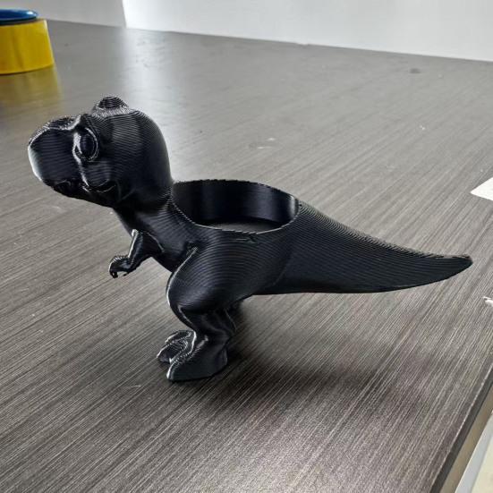 3D Printed Dinosaur Planter, Small Dinosaur Flower Pot, Cute Animal Cactus Plant Container for Indoor Desk Home Garden Decor
