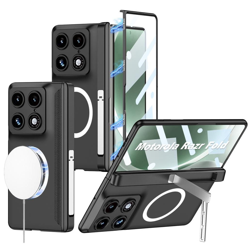 Motorola RazrFold Magnetic All-inclusive Case Wireless Charging Mobile Phone Case Invisible Bracket Anti-drop Protective Case
