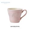 Wedgwood Joyful Holiday Pink Mug and Tea Caddy Set