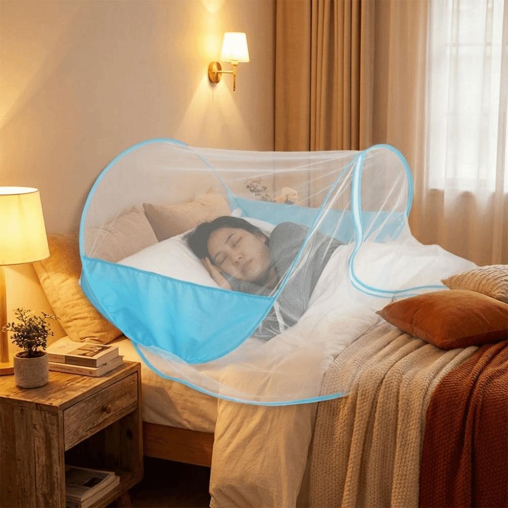 Portable Foldable Mosquito Net Breathable Mosquito Bar Frame Travel Mosquito Net  Camping