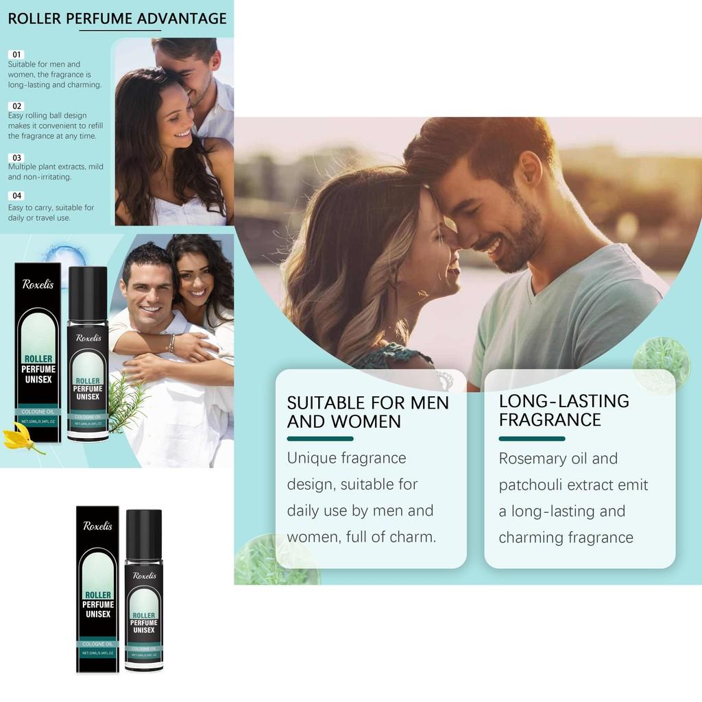 Charming Roll-on Perfume Elegant Fragrance For Couples Daily Use Portable Scent