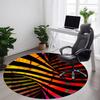 1pc Spiral Abstract Office Round Area Rug, Indoor Mat Suitable ForOffice, Under Office Chairs Bedroom Living Room Home Decor, Room Deco q078