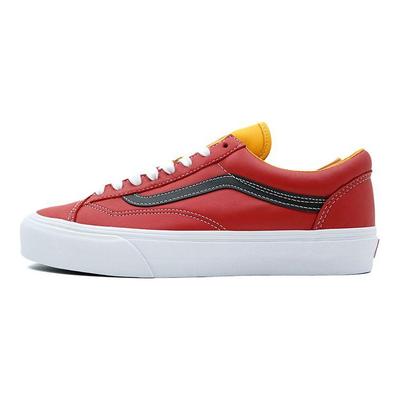 Stile 36 Ammortizzazione Resistenti Scarpe da Skate Basse Unisex Sneakers Rosso Nero VN0A5FC34Z4