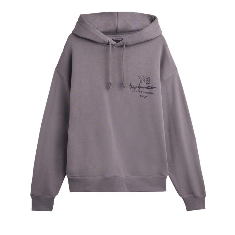 

Y-3 Графическое худи FT Серое Унисекс Топы KB2605 L