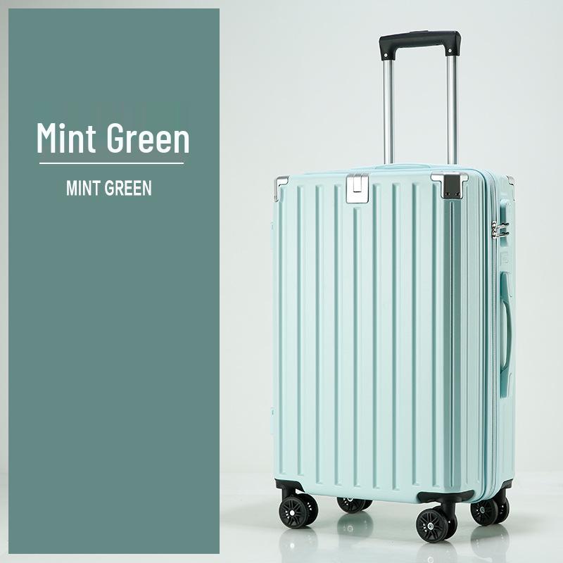 24-Inch Multifunctional Suitcase with Universal Wheels and New Lock System