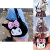 Stylish Kuromi Plush Handbag With Kawaii Charm Perfect For Daily Use And Gifts