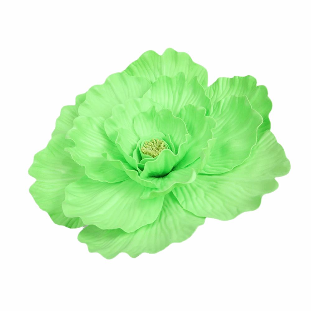 

Foam Material Giant PE Foam Peony 40cm Wedding Accessories NEW Artificial Flowers DIY Projects зелений