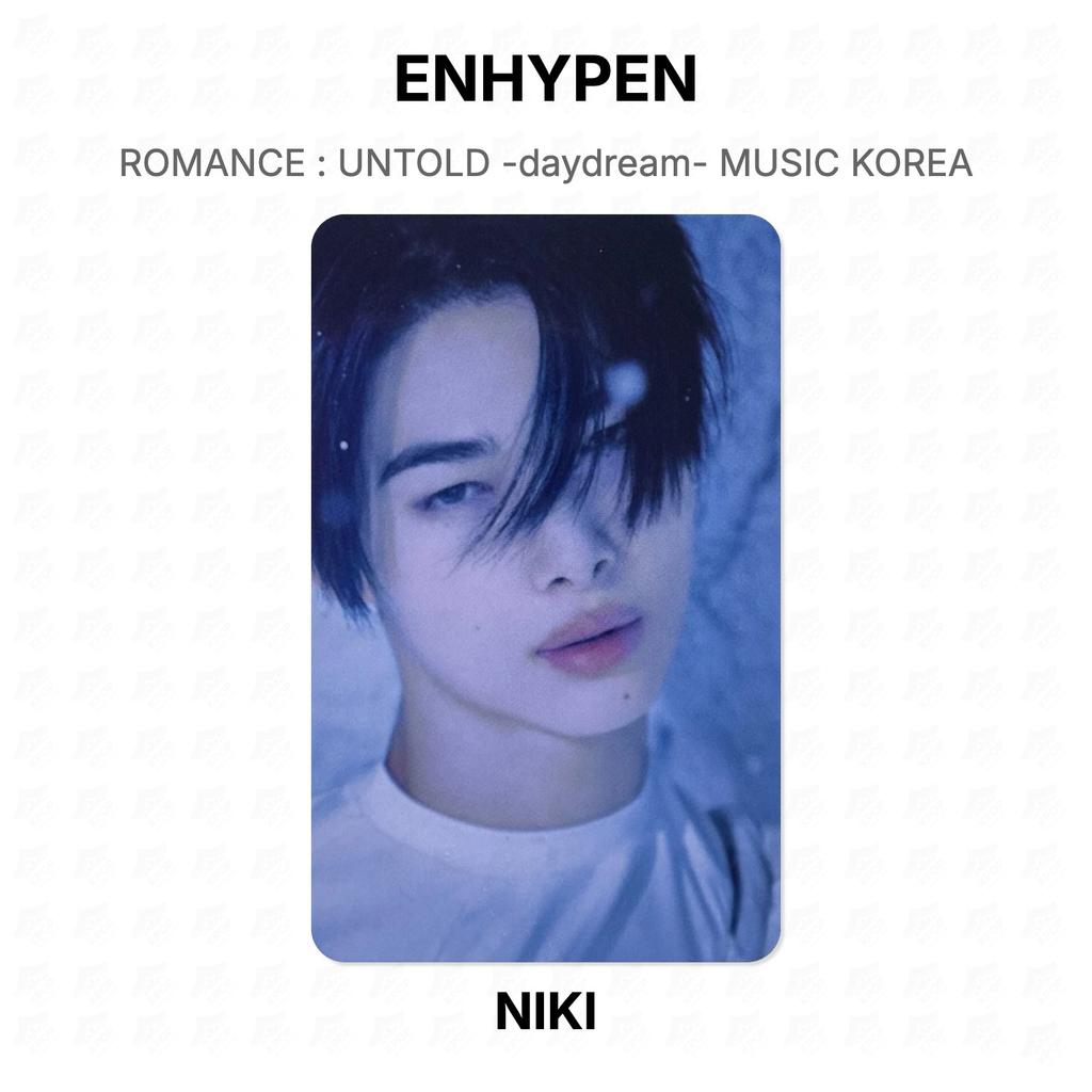 ENHYPEN ROMANCE : UNTOLD -daydream- MUSIC KOREA Oficiální fotokarta