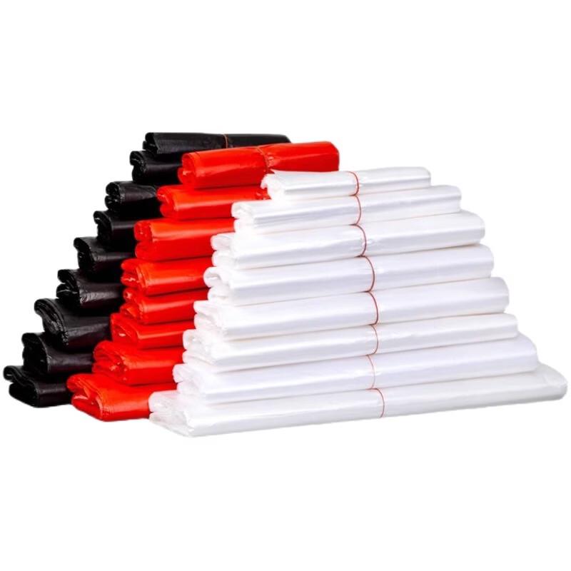 Extra Thick Transparent Tear-Off Plastic Carry Bags