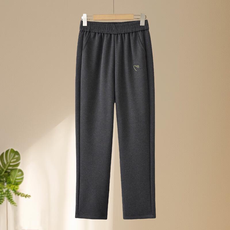 

Datang Lady Straight-Leg Casual Pants for Middle-Aged Women 2XL (100-115 Jin)