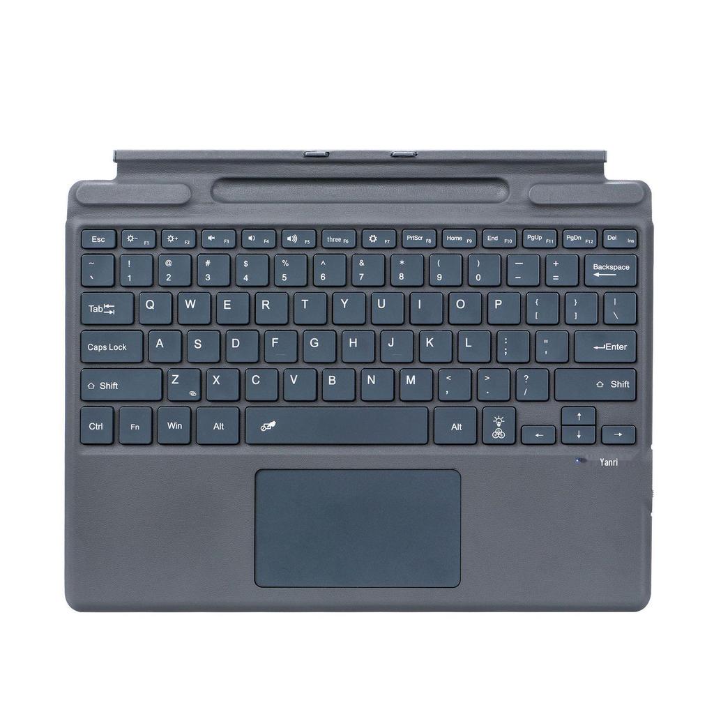 Colorful Backlit Wireless Bluetooth Keyboard for Microsoft Surface Pro 8/5/6/7 and Go