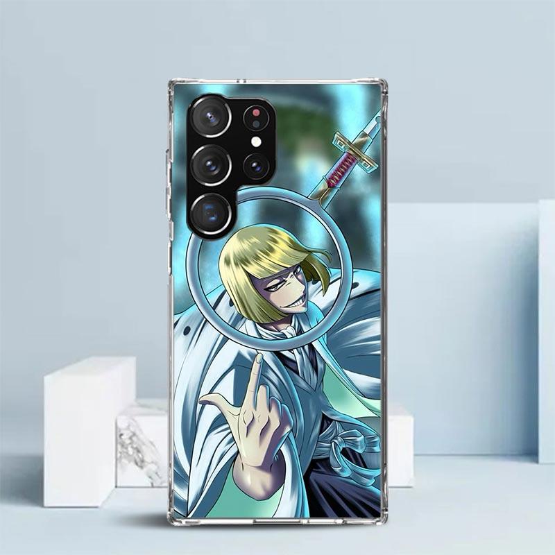 Bleach Shinji Hirako Soft Cover for Samsung Galaxy S25 Edge S26 S24 S23 Ultra Phone Case S22 S21 Plus S20 FE Print Pattern Shell