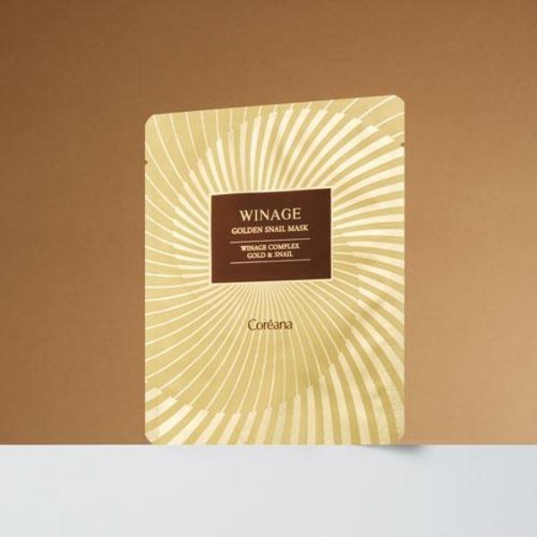 

Coreana Wineage Golden Snail Mask 10 Sheets