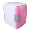 4L Mini Fridge Cooling Warming Low Noise Single Door Portable Small Refrigerator for Car Use