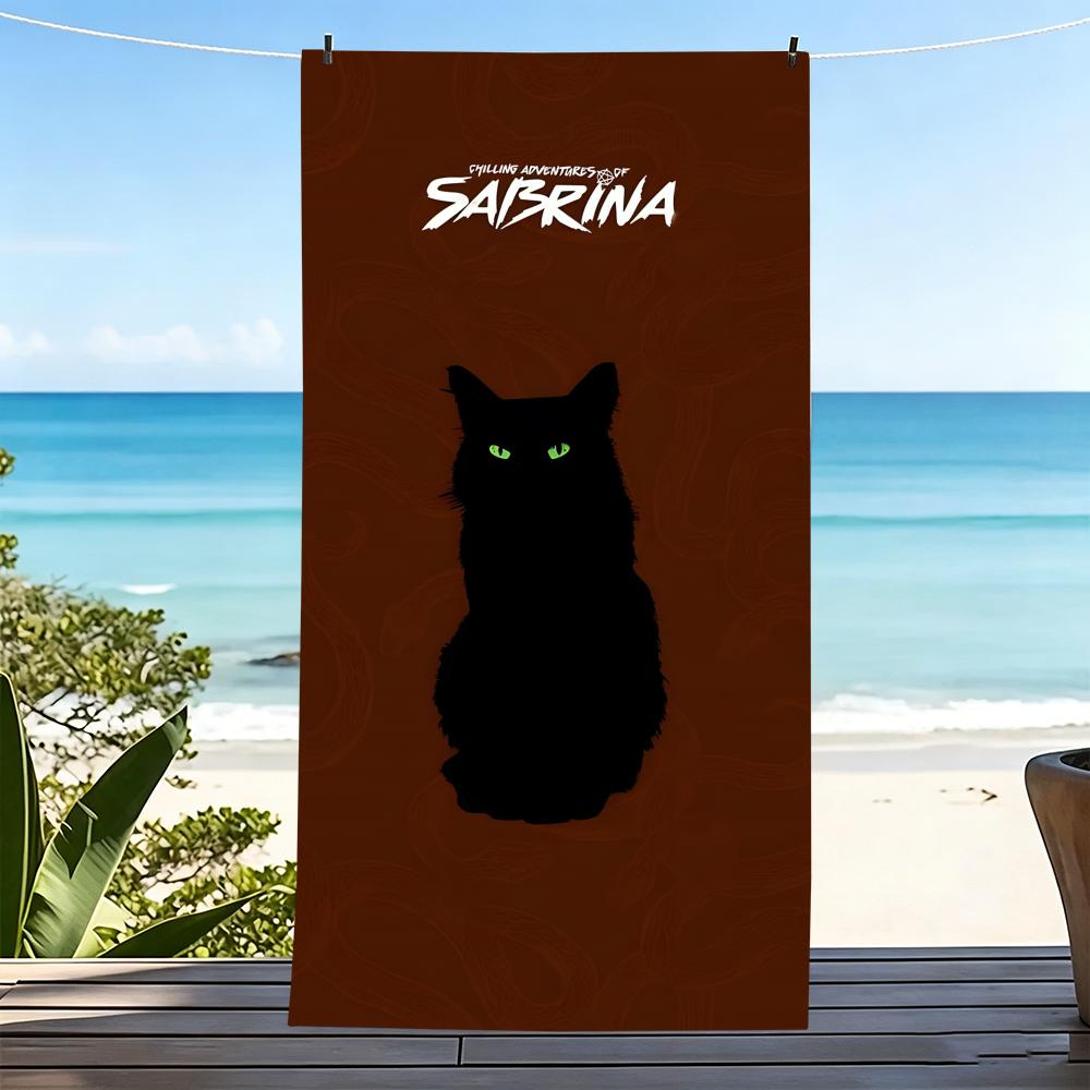 S-Sabrina Towel Microfiber Beach Towel, Quick-Dry, Sand-Free, Ultra-Fine Fiber, Super Soft.