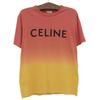 Celine Men's Gradient Logo T-Shirt, Multicolor, XS, 2X681731Y Tops XS multicolorUsed