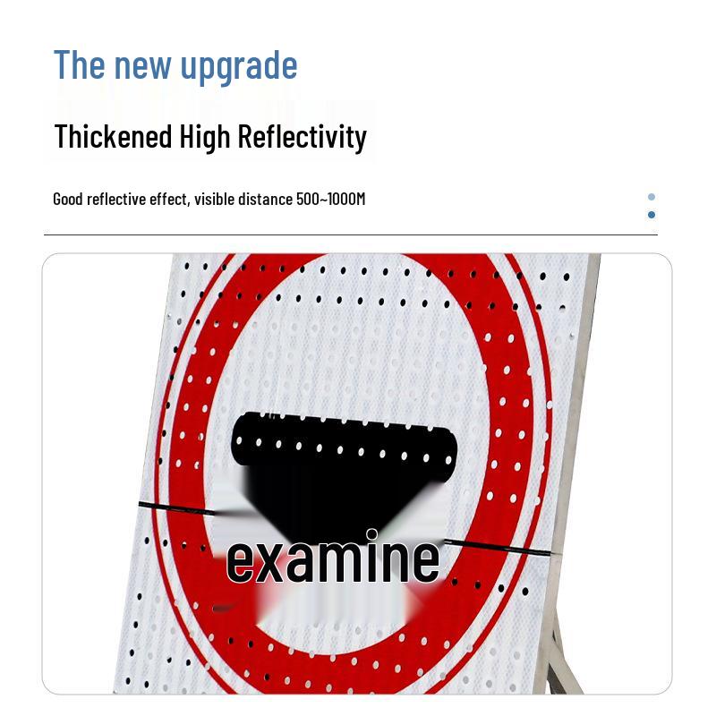 Retractable LED Traffic Guidance Screen: Portable, Customizable Inspection Warning Sign Contact Customer Service for More Options