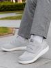 Breathable Wide-Width Fly-Knit Walking Shoes for Elderly Women