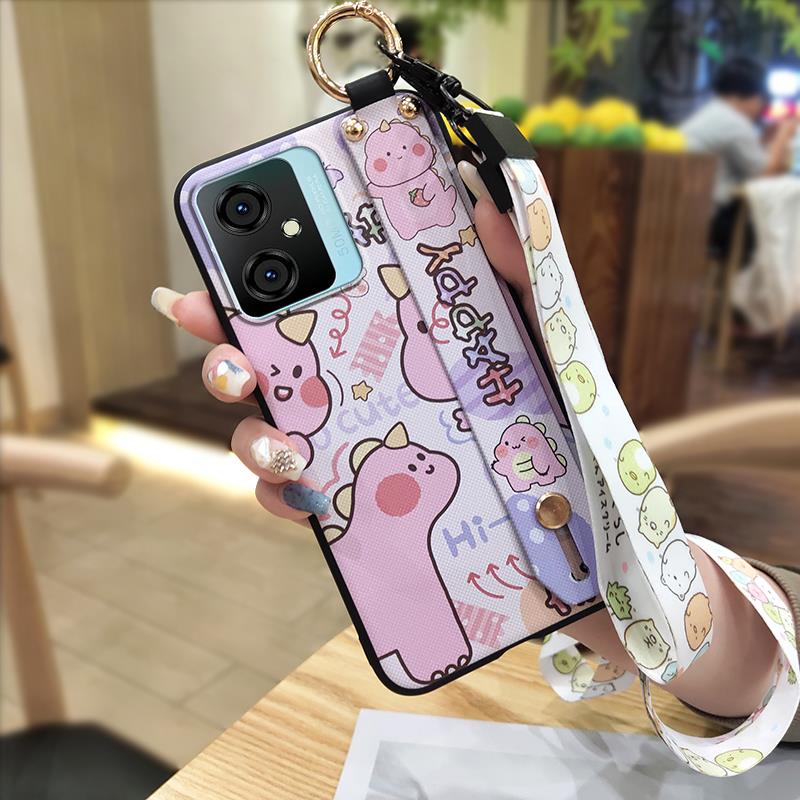 Waterproof Soft case Phone Case For Blackview Oscal C70 Durable Dirt-resistant Phone Holder Lanyard Wristband Anti-dust