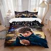 3pcs Fantastic Beasts Cover Set,Soft Comfortable Duvet Cover,Guest Room (1*Duvet Cover + 2*Pillowcases, Without Core) Yy251024051