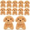 Teddy Dog Plush Toys 4.72 Inch Stuffed Puppy Dogs Mini Plush Dogs for Adopt a Puppy Party Favors Christmas Baby Shower Birthday