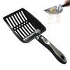 Stainless Steel Cat Litter Scoop with Deep Shovel Long Handle Slotted Litter Scooper Heavy Duty Non-stick Poop Sifting Shovel Sifter Pet Supplies