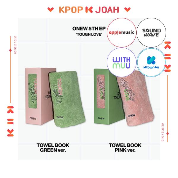 [POB] ONEW (SHINee) [TOUGH LOVE] 5th EP Album (TOWEL BOOK ver.)