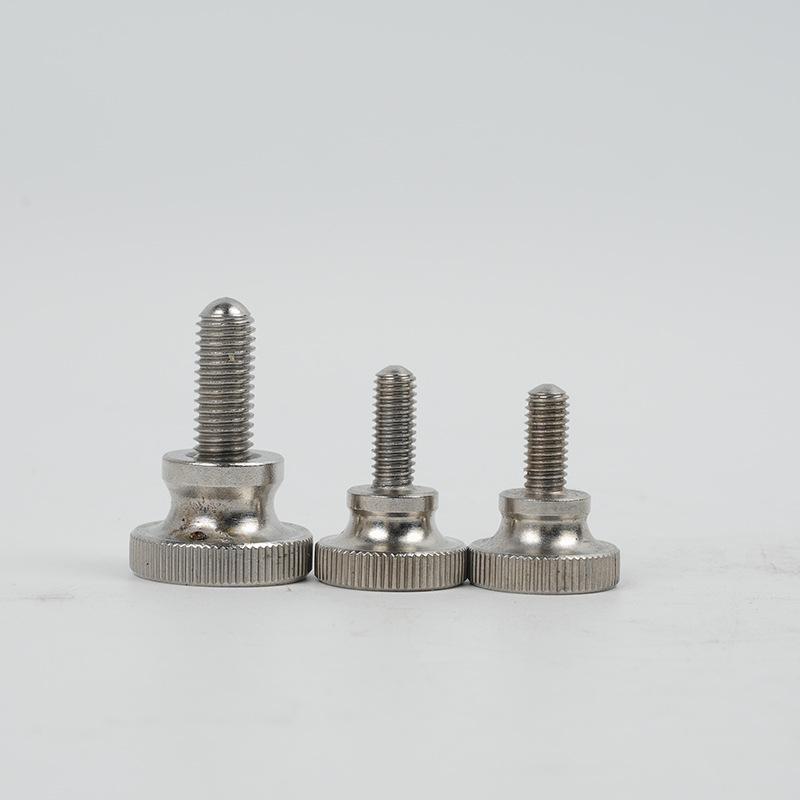 Stainless Steel Knurled Hand-Tightened Two-Layer Step Screw GB834
