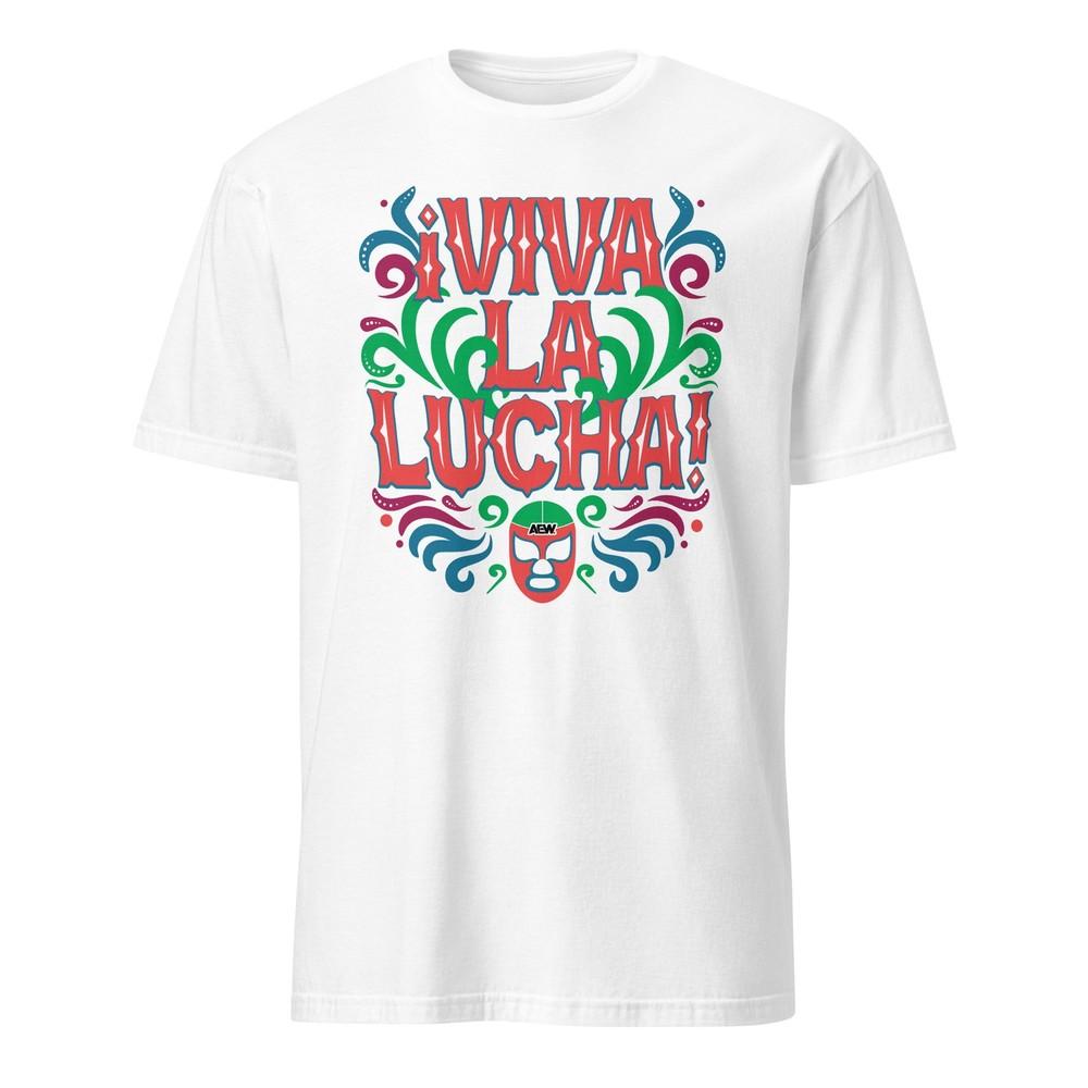 AEW Hispanic Heritage Month Viva La Lucha Official AEW TShirt Unisex T-Shirt Graphic Tee S
