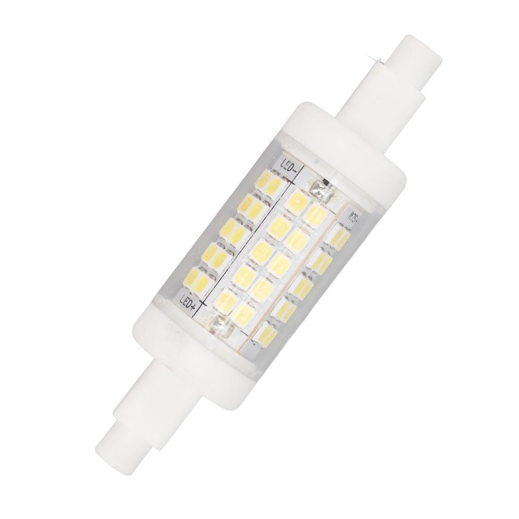 R7s LED-Lampe 80mm 5W Doppelseitiger Fluter mit 60LED 6000K Weißlicht Maisbeleuchtung zum Ersetzen 220V