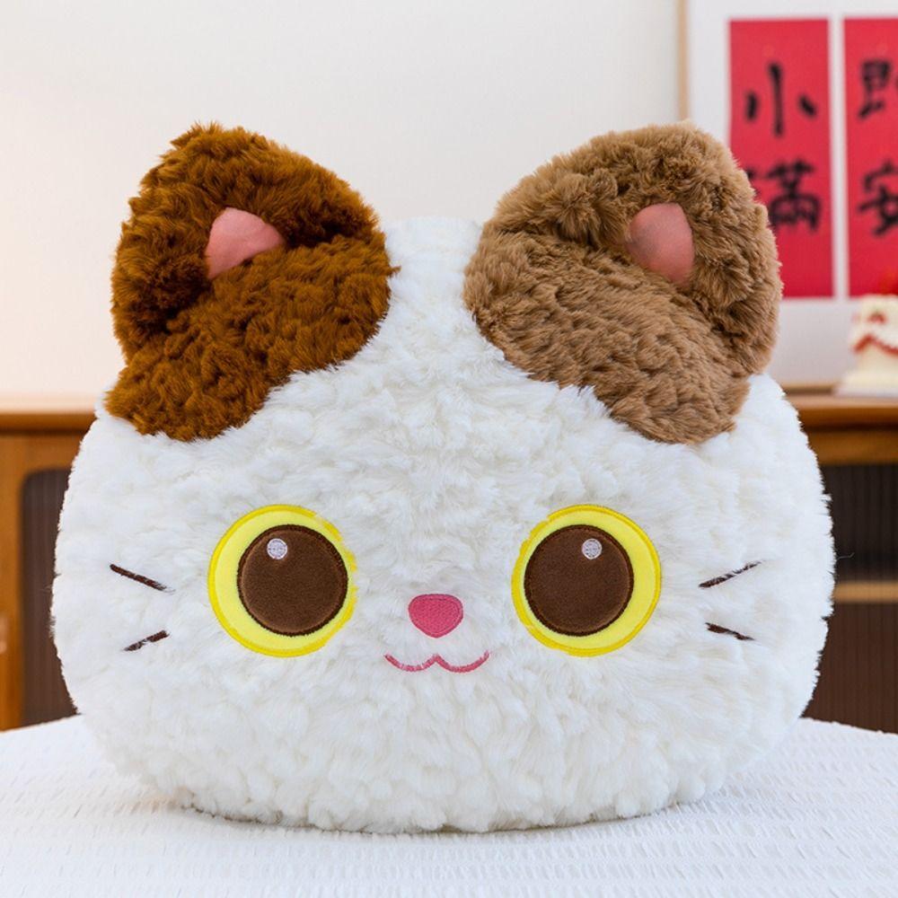 Home Decoration Stuffed Cat Pillow Bedroom Sofa Cat Throw Pillows  Children's Pillow Toys